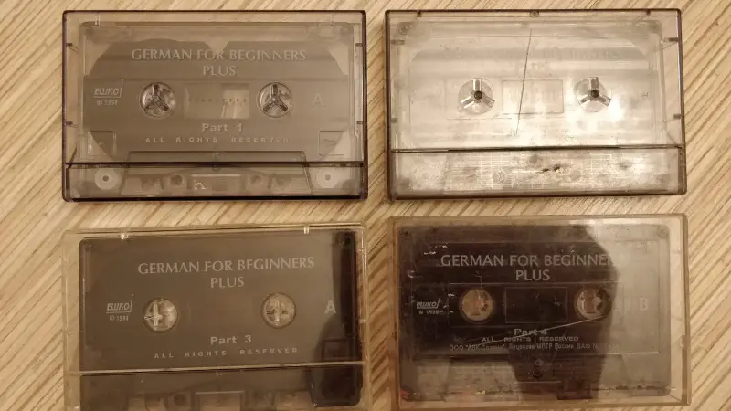 Аудиокассеты к курсу ЕШКО 'GERMAN FOR BEGINNERS'