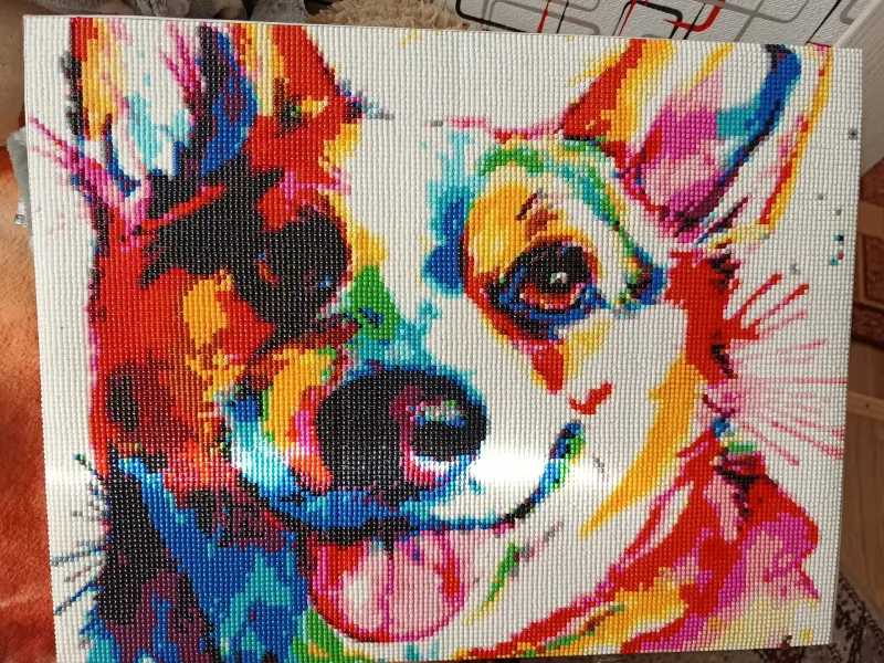 Готовые картины из алмазной мозаики