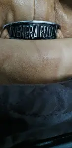 Пальто новое из натуральной кожи, Турция  р58-60