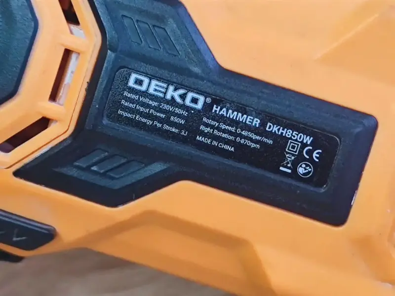 Перфоратор Deko DKH850W (а.60-020284)