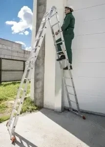 Лестница-трансформер профессиональная 4х6 ступеней ширина 400 мм NV3320