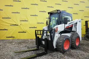 Аренда мини-погрузчика Lonking CDM 312 с ковшом / вилами 1,2т