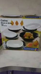 Сервиз Carine от Luminarc Чёрно-белый