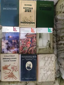 Большой выбор книг из домашней библиотеки, все б/у