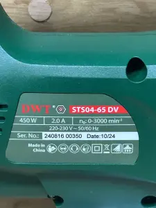 Электролобзик DWT STS04-65 DV (а.45-046887)