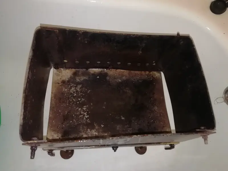 Мангал из 3 мм нержавейки с шампурами