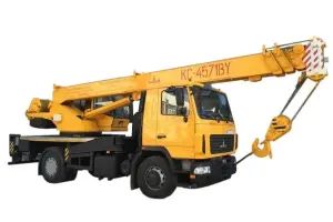 Аренда автокрана КС-4571BY-8-02 гп 20т, впс 28м