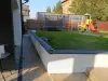 Укладка блоков, перегородок, заборных блоков