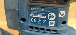 Эксцентриковая шлифмашина Bosch GEX 185-LI Professional (а.46-045919)