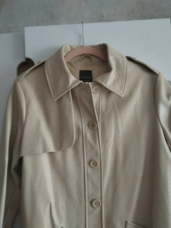 Тренч женский экокожа р-р 46