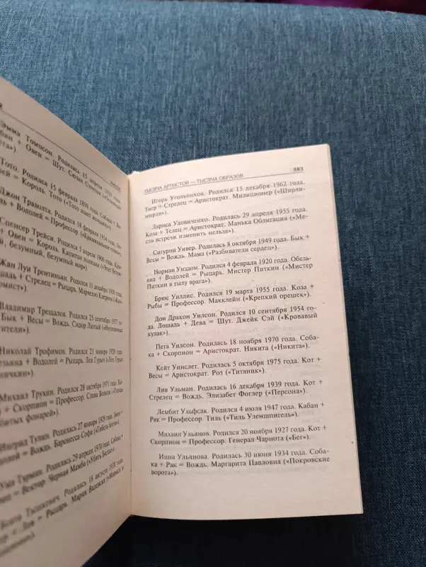 Книга. Имидж по знаку рождения.
