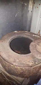 печка буржуйка чугунная