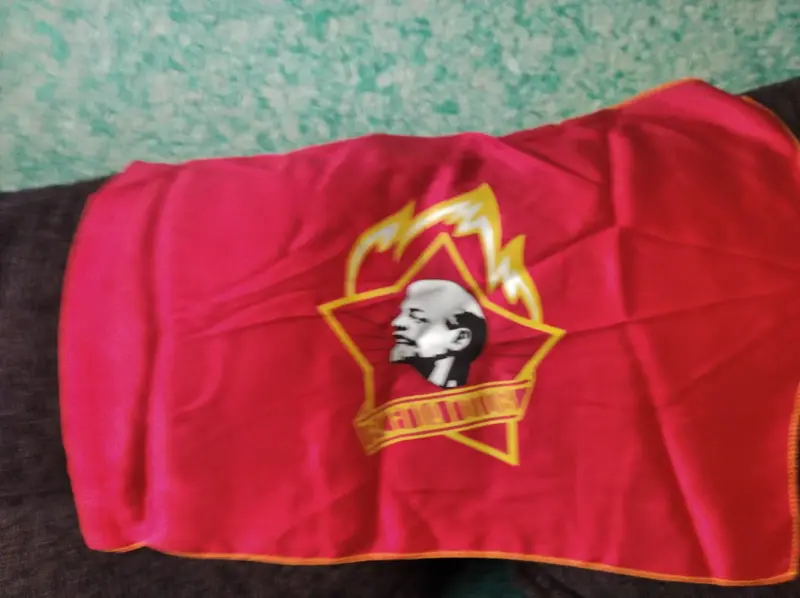 Флаг пионерский СССР
