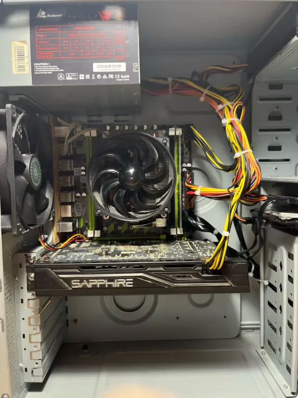PC игровой компьютер 10 ядерный /RAM 16GB/1Tb/SSD/RX 580 8Gb