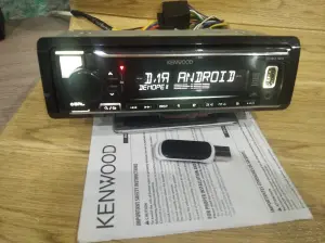 USB-магнитола Kenwood KMM-124
