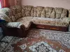 Мягкий угловой диван и кресло
