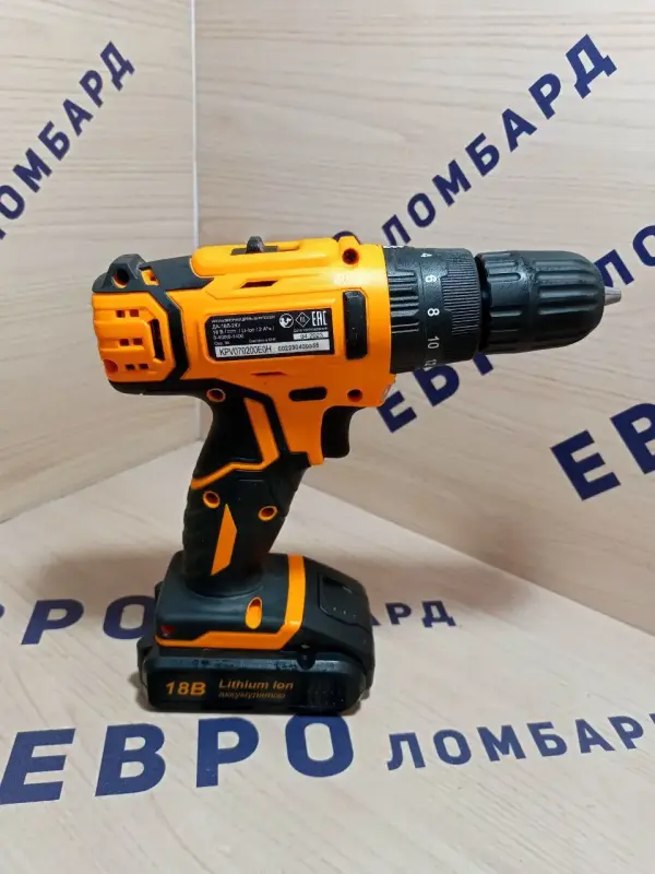Дрель-шуруповерт Вихрь ДА-18Л-2КУ (а.43-053291)