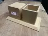 Часы деревянные настольные (а.85-013972)