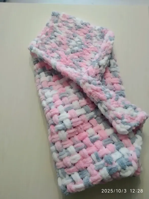 Детский плед для новорожденных.