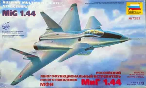Сборная модель самолета МиГ 1.44 1:72 ZVEZDA