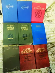 Большой выбор книг из домашней библиотеки, все б/у