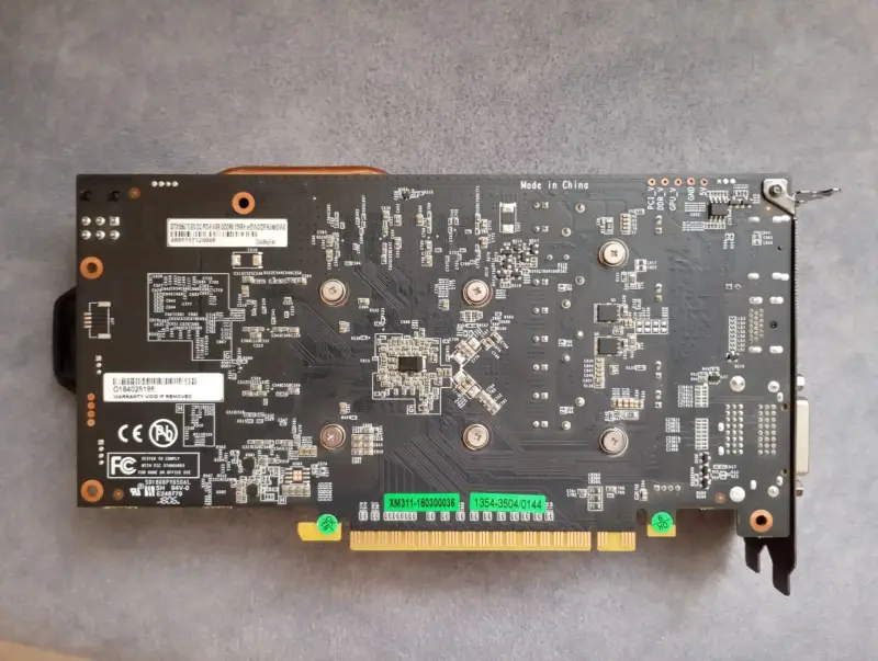 GTX 1050 Ti видеокарта