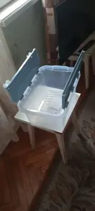 Контейнер для хранения новый на 17л с крышкой