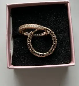 Серьги кольца