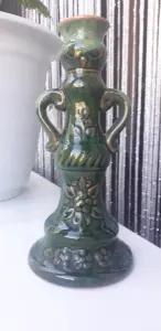 подсвечник обливная керамика СССР