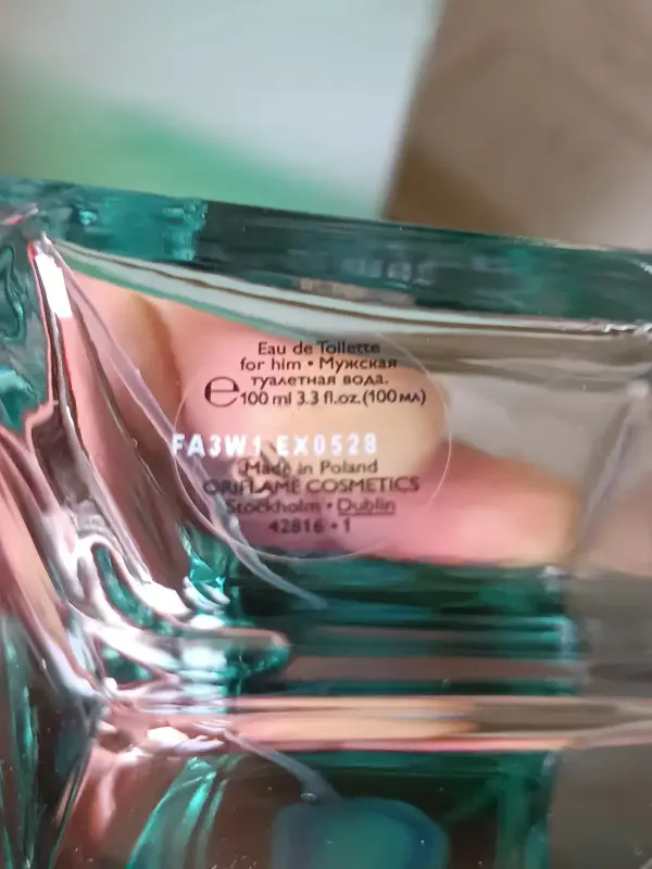Glacier rock oriflame туалетная вода 100 ml