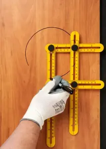 Разметочный инструмент - шаблон плиточника