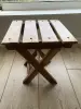 Стульчик Складной Деревянный