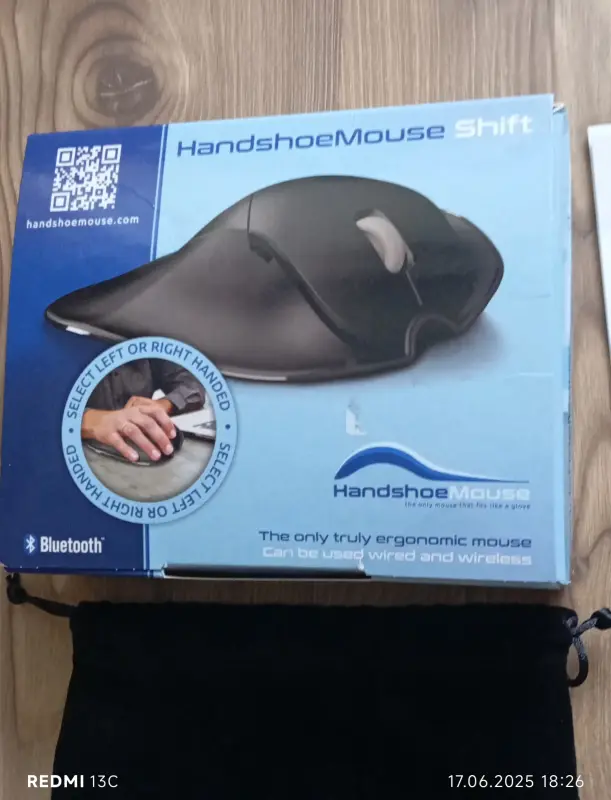 Мышка HandshoeMouse уникальная