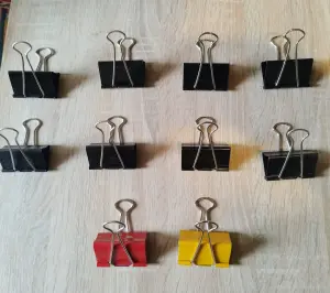 Зажимы для бумаг..канц