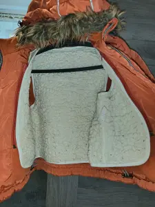 Куртка детская на овчине деми