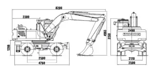 Аренда экскаватора TVEX ЕК-14-20