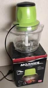 Измельчитель электрический Молния, рубит, смешивает, измельчает, колка льда
