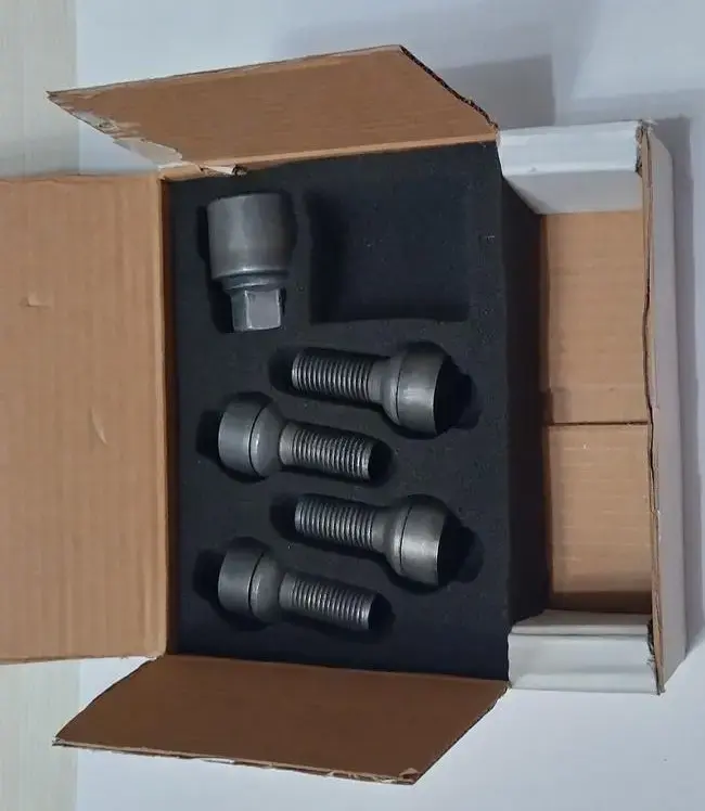 Секретные болты с ключом для VW, AUDI, SEAT, SKODA