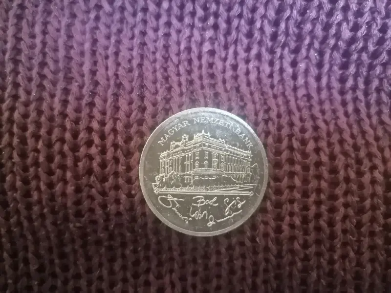 серебряная монета Венгрии 1992 г 200 форинтов
