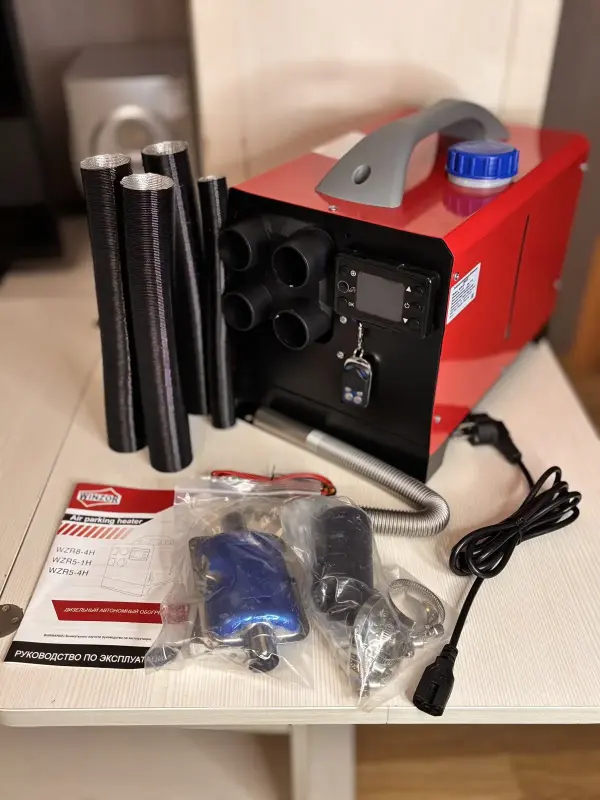 Автономный дизельный отопитель для гаража 5кВт220В