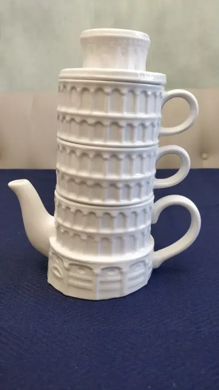 Чайный набор на 2 персоны Lefard ''Пизанская Башня''