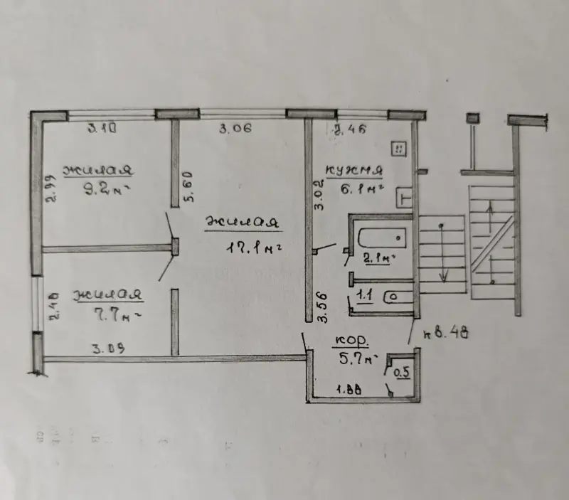Продажа квартир - Квартира 3х-комнатная - Вся Беларусь - Фото 14 Квартира 3х-комнатная - Вся Беларусь - 222052 - Доска объявлений Kupika.by - Фото 14