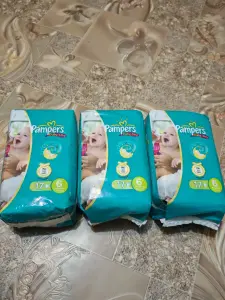 Детские памперсы новые 3 упаковки 60 бел руб