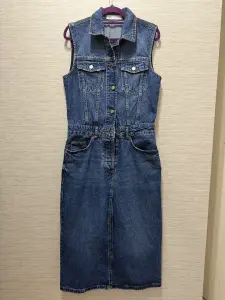 Джинсовое платье