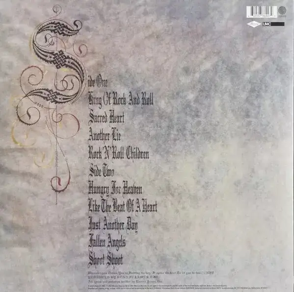 DIO виниловая пластинка