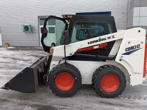 Аренда мини-погрузчика Lonking CDM 312 с ковшом / вилами 1,2т