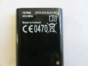 Пульт ДУ для ворот, ролет, шлагбаумов, FAAC XT4 433 SLH LR, черный