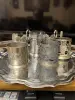 Самовар комбинированный . Подстаканник