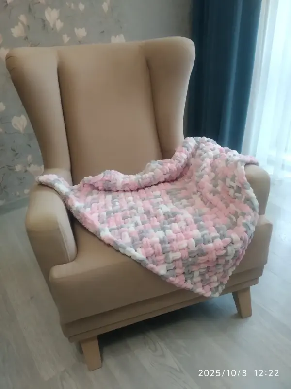 Детский плед для новорожденных.