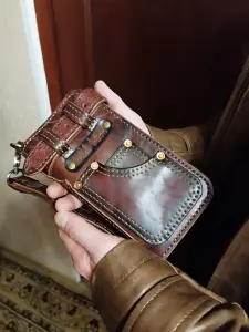 клатч.кожа. гарантия.